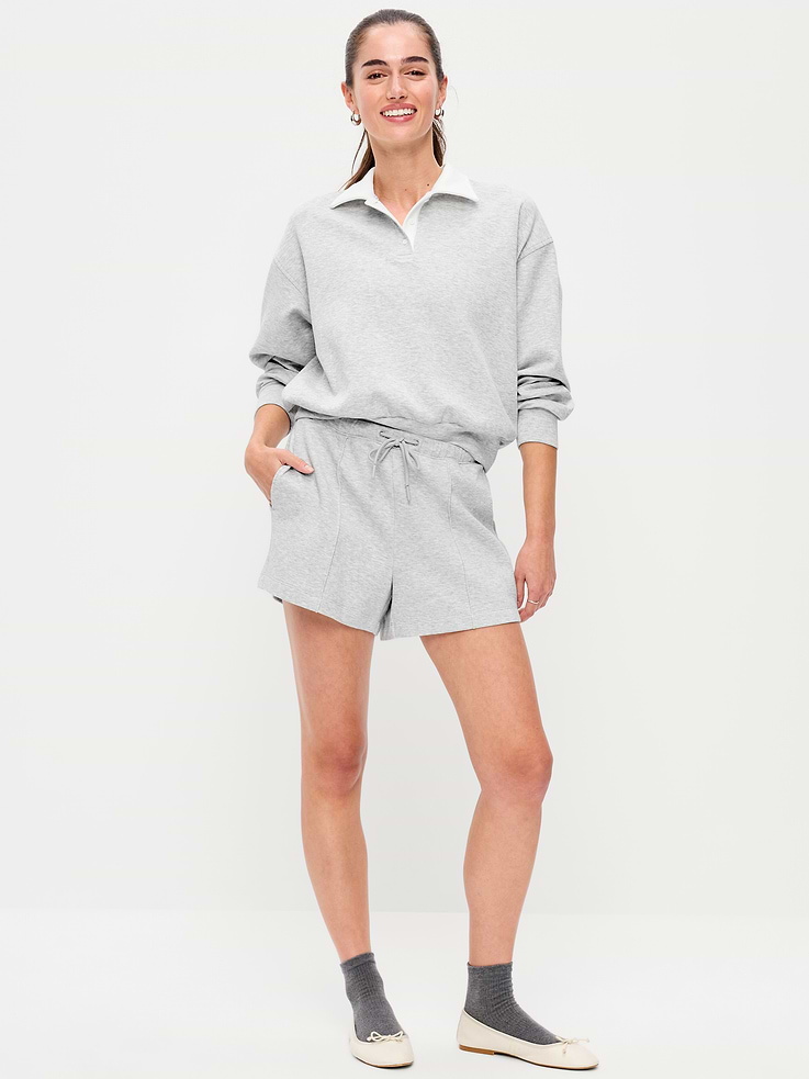 Image number 1 showing, Relaxed Dynamic Fleece Pique Shorts