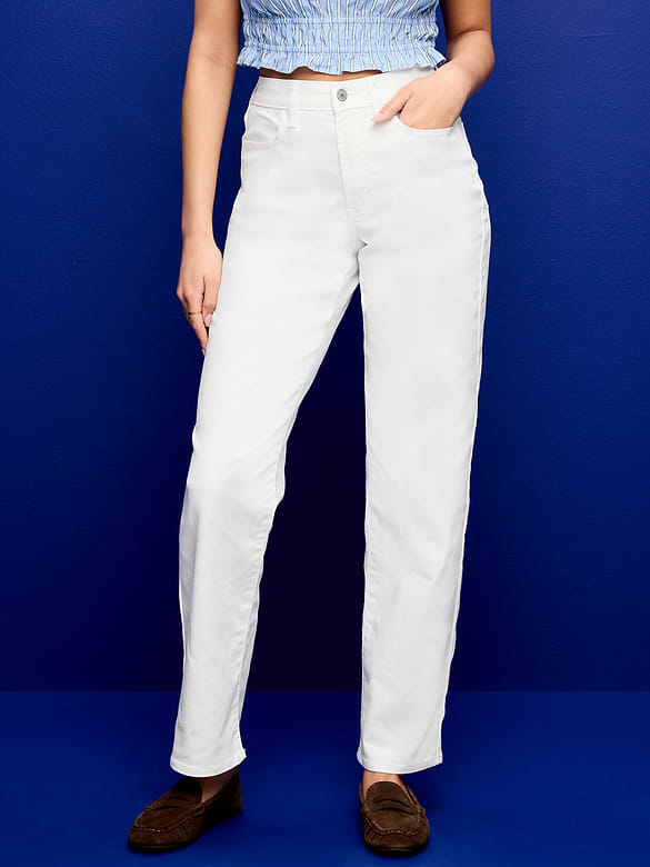 Jean Wow ample à taille haute