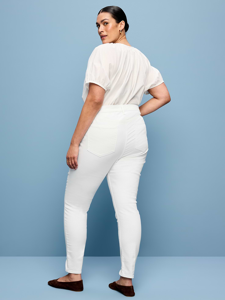 Image number 10 showing, High-Waisted Wow Super-Skinny Jeans
