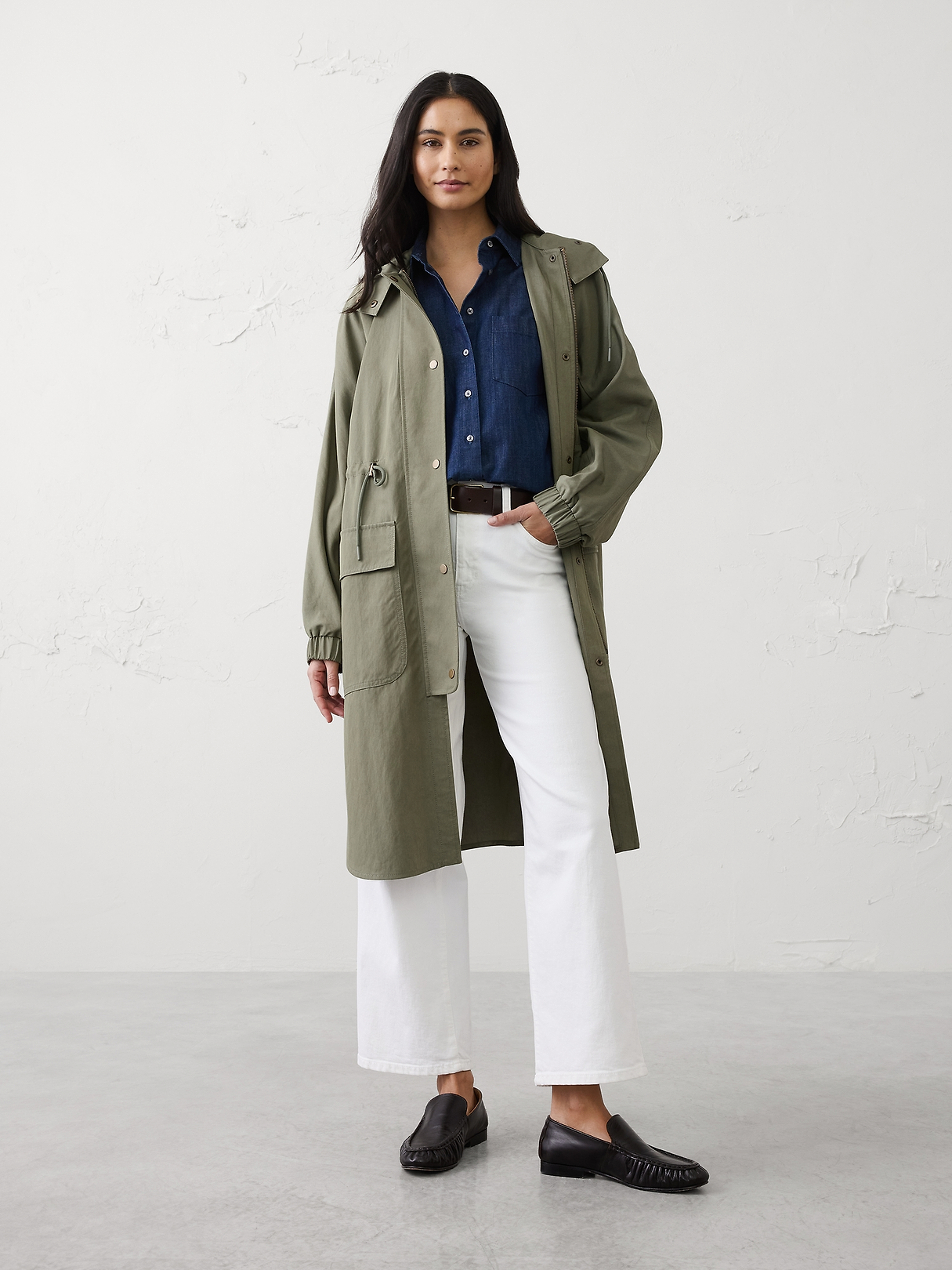 Long Anorak | Banana Republic Factory
