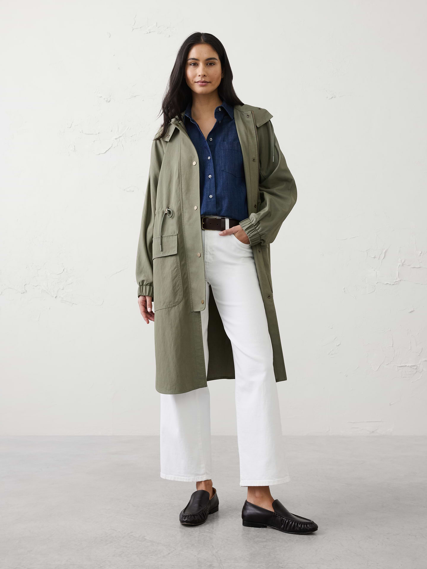 Image number 1 showing, Long Anorak