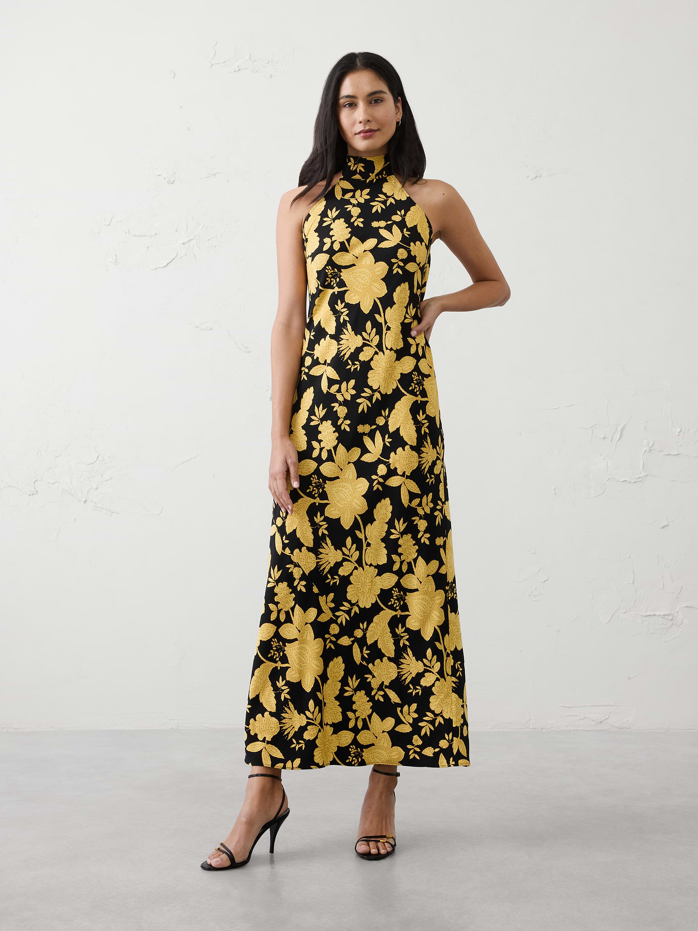 Image number 6 showing, Halter Open-Back Maxi Dress