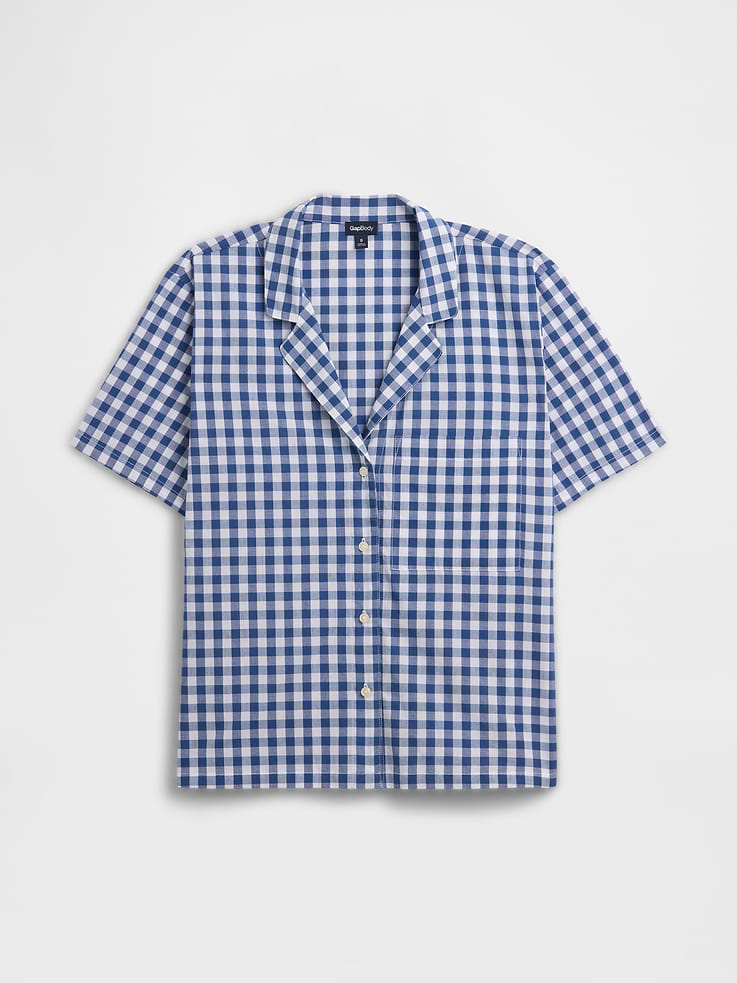 Image 4 of 4, Poplin PJ Shirt