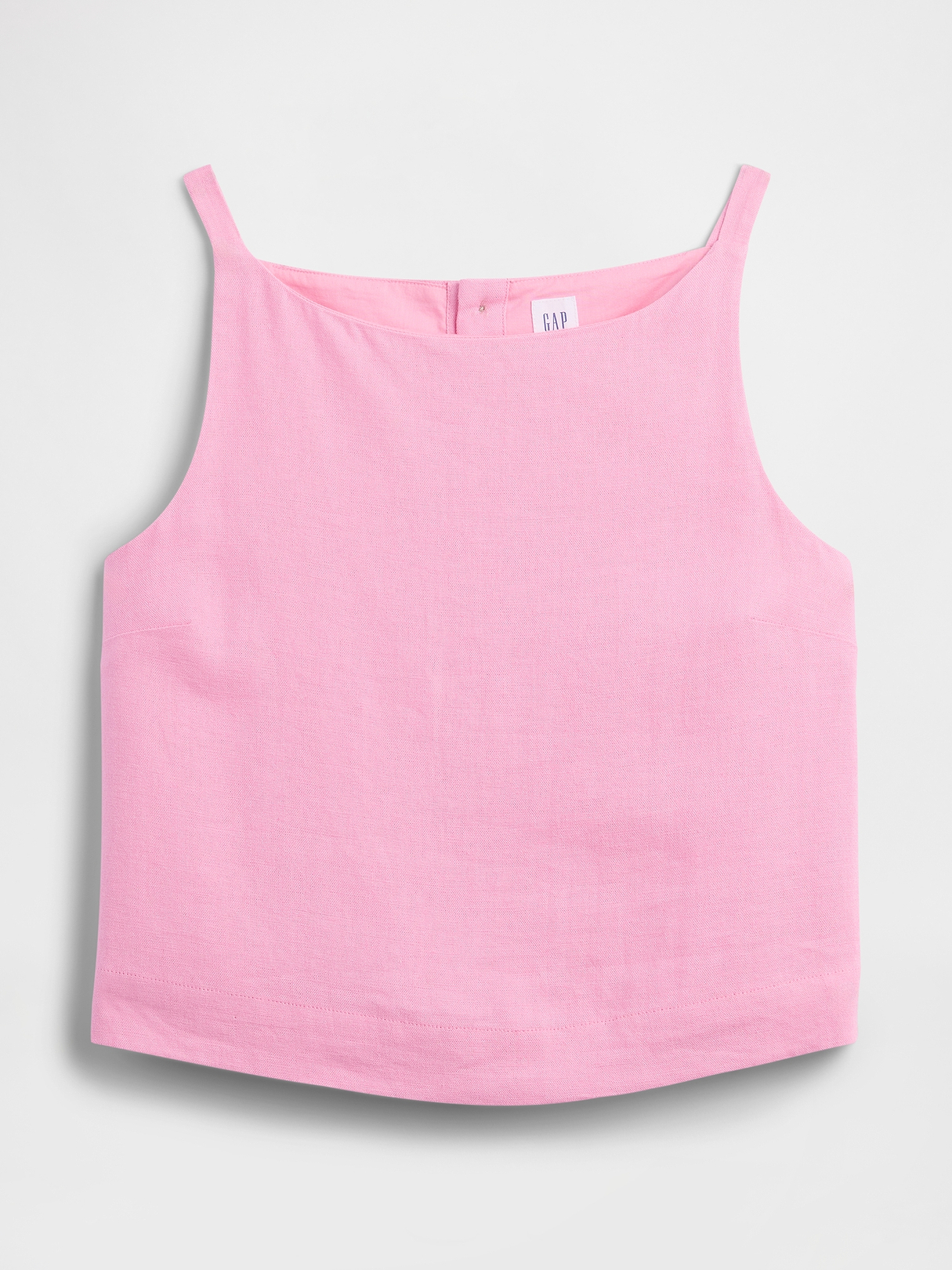 Linen-Blend Apron Top | Gap Factory