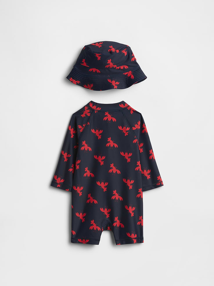 L'image numéro 2 présente Maillot de bain anti-UV pour Bébé