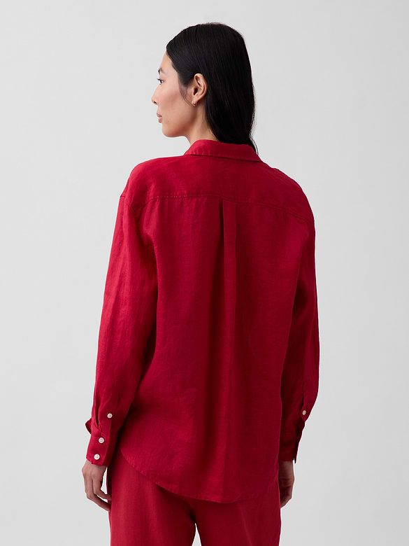 100% Linen Oversized Shirt