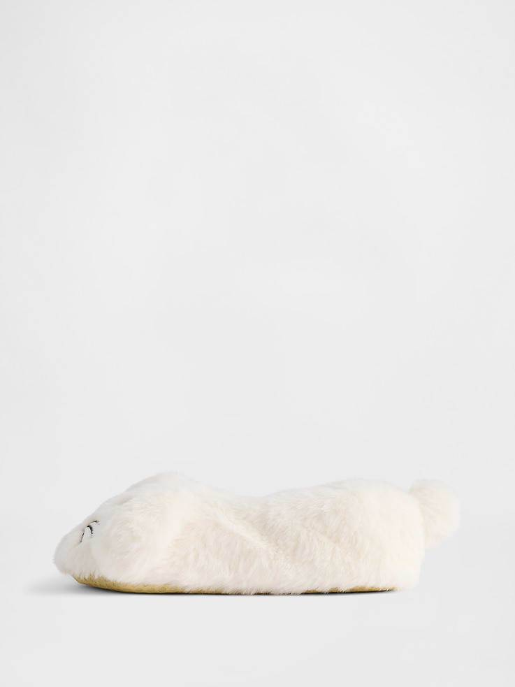 Image number 4 showing, Toddler Bunny Slippers