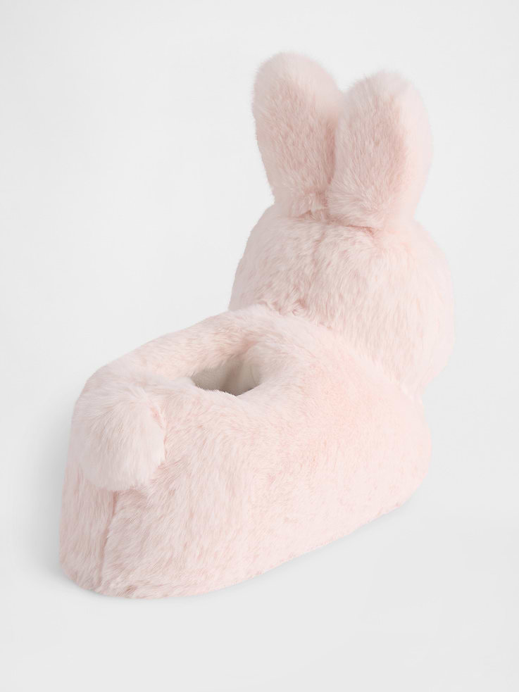 Image number 3 showing, Kids Bunny Slippers