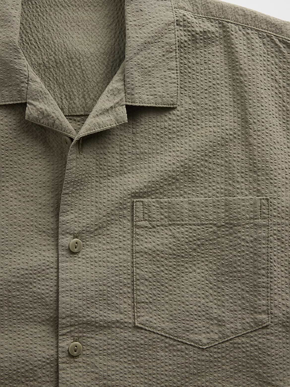 Kids Textured Relaxed Vacay Shirt
