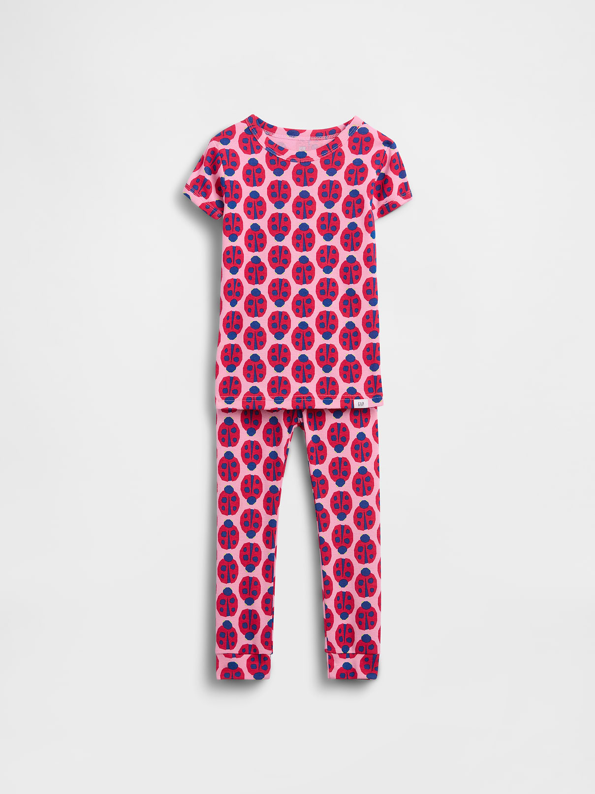 Baby & Toddler Organic Brushed Cotton Ladybug PJ Set