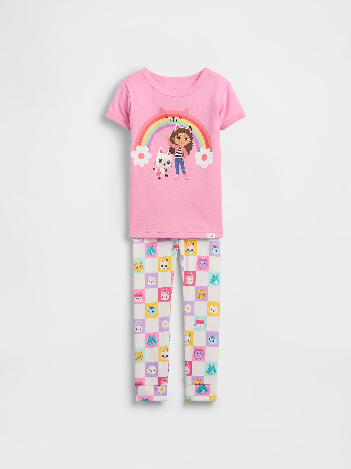 Baby & Toddler Organic Brushed Cotton Gabby's Dollhouse PJ Set