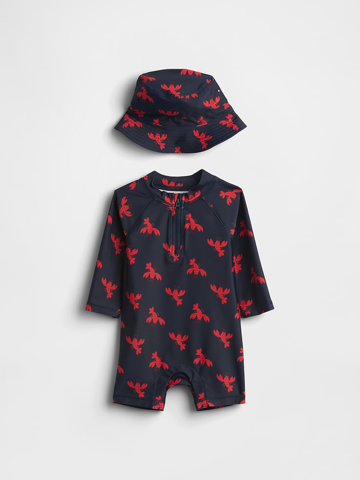 L'image numéro 1 présente Maillot de bain anti-UV pour Bébé