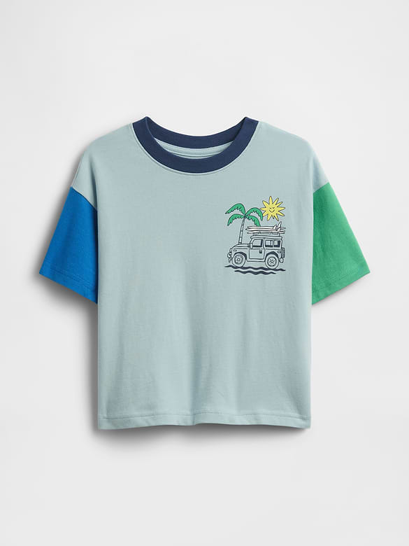 Baby & Toddler Oversized Graphic T-Shirt