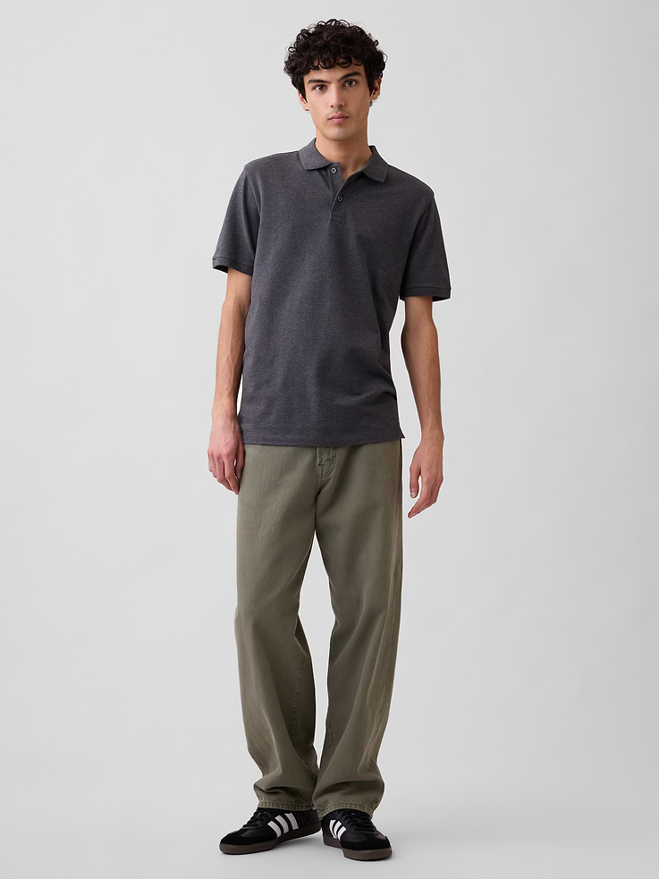 Image number 3 showing, Stretch Pique Polo Shirt