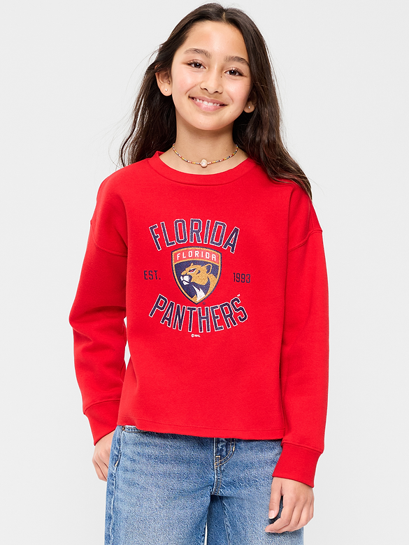 NHL Graphic Sweatshirt for Girls