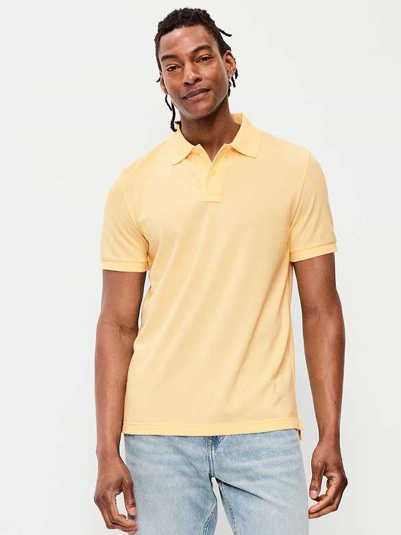 Polo en piqué à coupe classique
