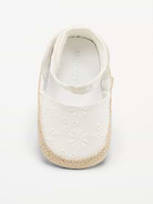 L'image numéro 2 présente Sandales de type espadrille pour bébé