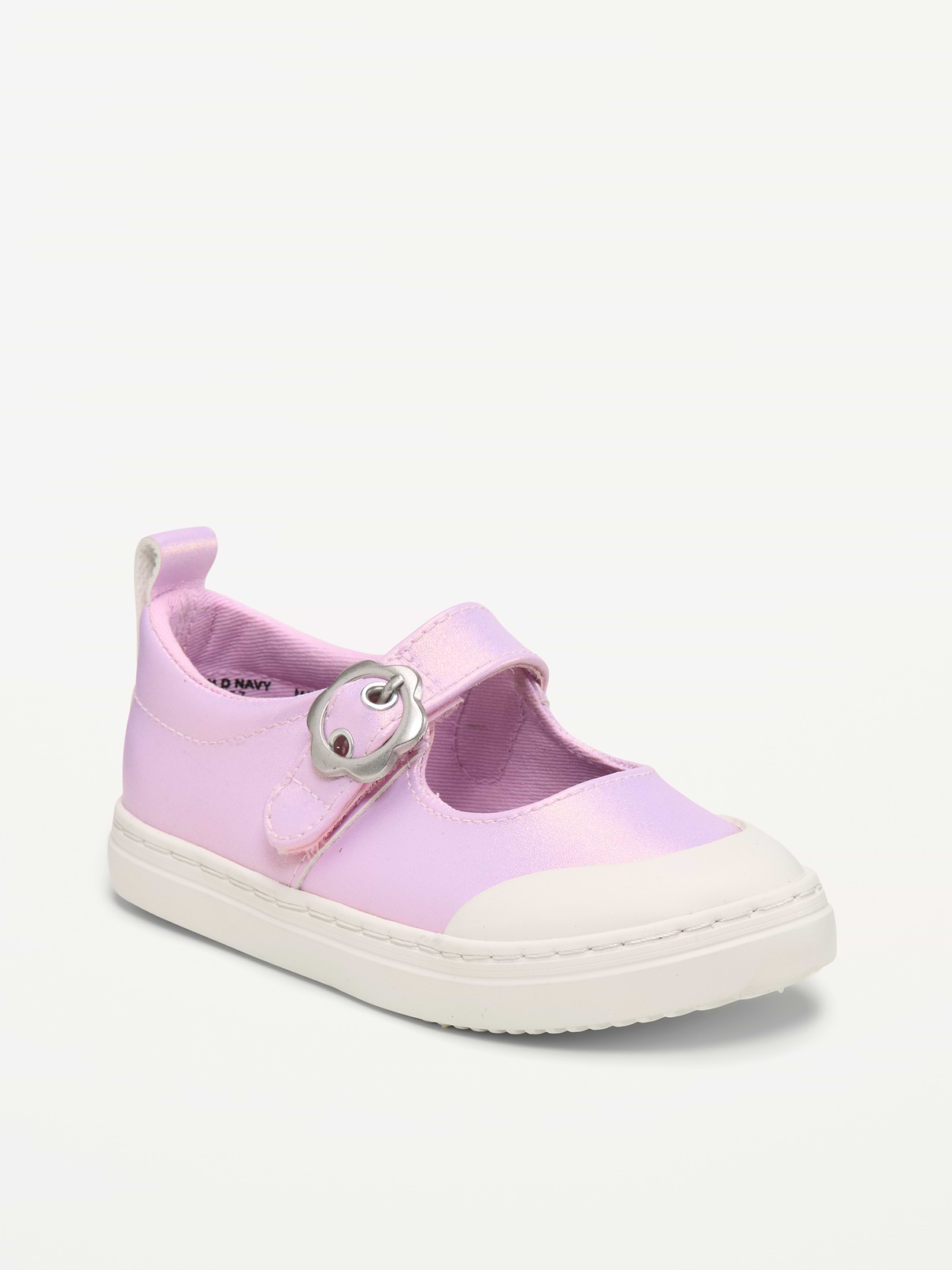 L'image numéro 1 présente Chaussures Charles IX en similicuir scintillant pour toute-petite