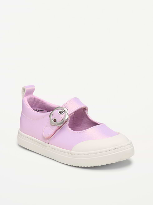 Shiny Shiny Faux-Leather Mary Jane Sneakers for Toddler Girls clearance deal