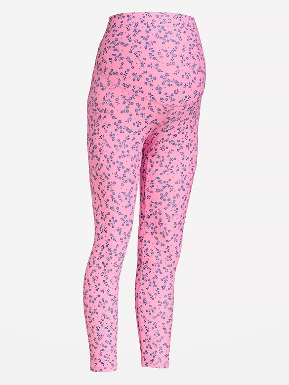 Maternity Full-Panel PowerSoft 7/8 Leggings