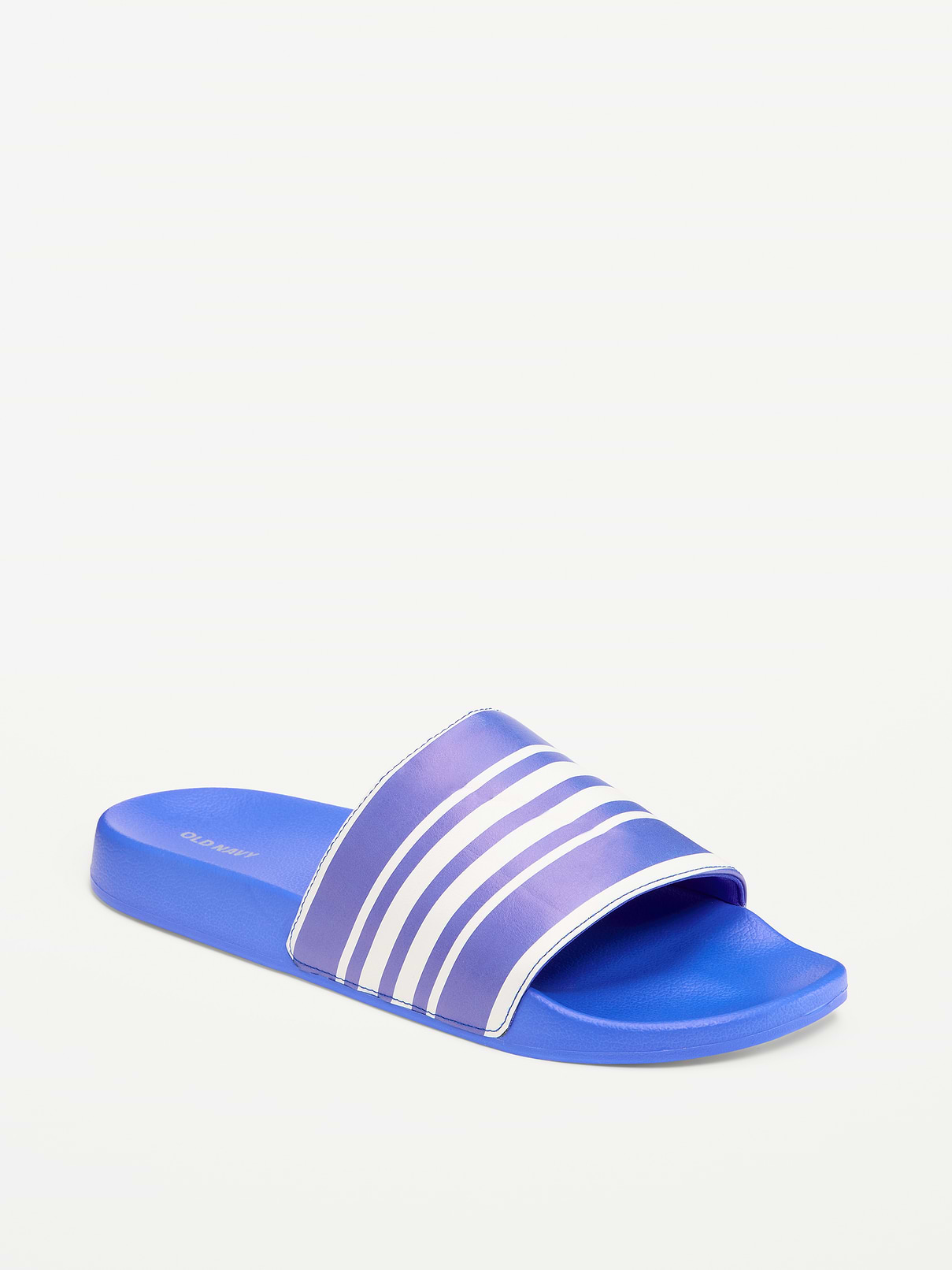 Image number 1 showing, Faux-Leather Slide Sandals for Men (Partially Plant-Based)