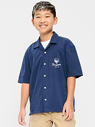 Image number 1 showing, Short-Sleeve Boxy Graphic Shirt for Boys