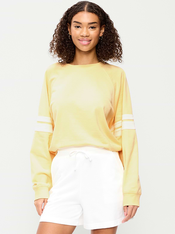 Oversized Raglan Sweatshirt