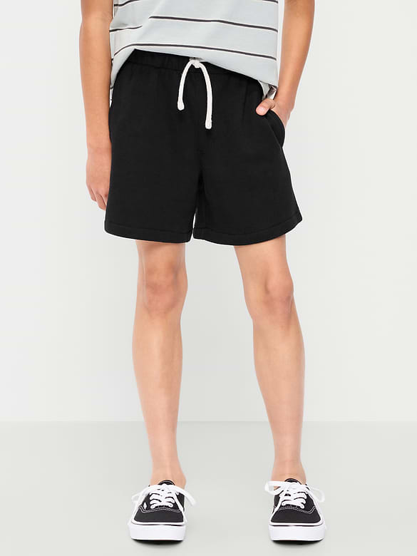 Short de jogging en molleton qui tombe au-dessus du genou pour garçon