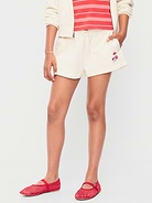 Image number 1 showing, High-Waisted Favorite Fleece Shorts for Girls