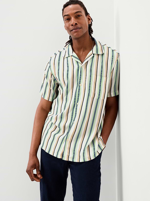 Short-Sleeve Camp Shirt