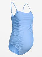 Image 2 of 2, Maternity Ruched One-Piece Swimsuit