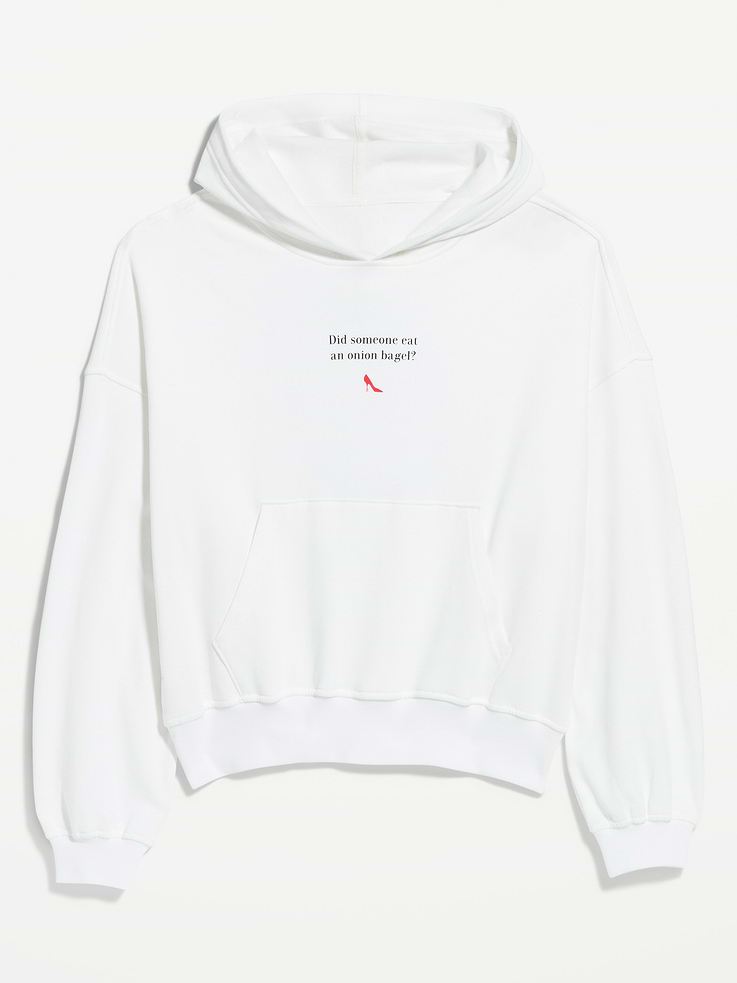 Image number 4 showing, Old Navy x The Devil Wears Prada SoComfy Oversized Pullover Hoodie