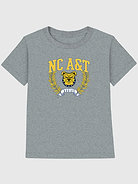 Image 1 of 4, Soft cotton T-shirt., Classic, straight and easy fit., Hits at the hip., Crewneck., Short sleeves., Officially licensed North Carolina At State University Laurels at front.