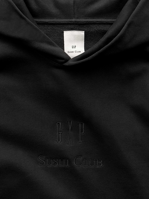 Gap × Sushi Club Heavyweight Logo Hoodie