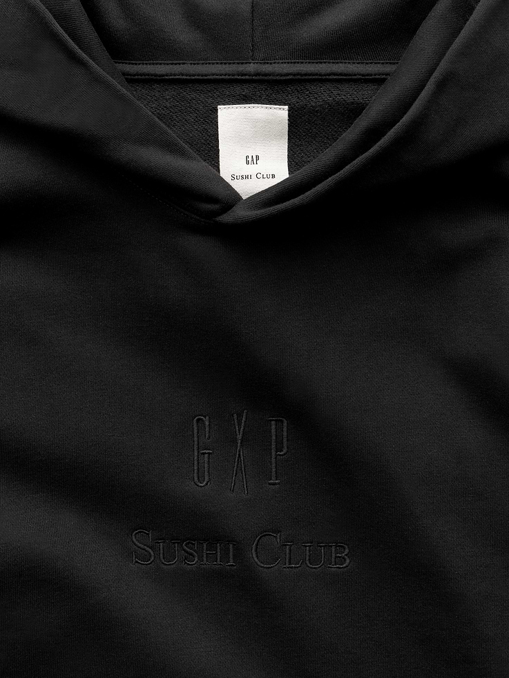 Image number 4 showing, Gap × Sushi Club Heavyweight Logo Hoodie