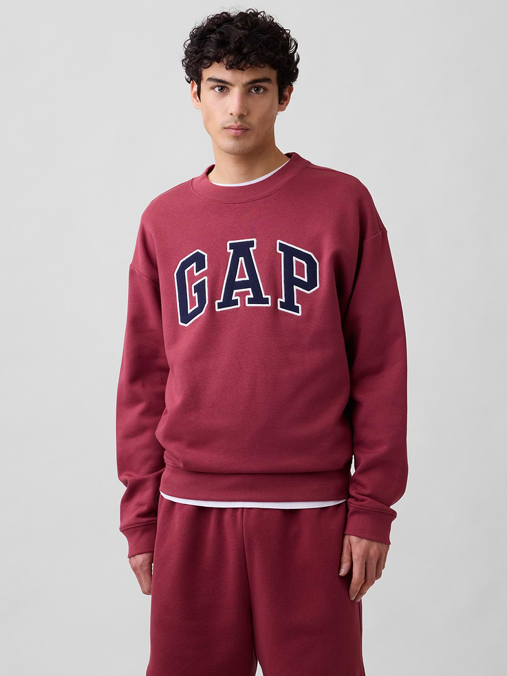 Image number 1 showing, Adult Relaxed Gap Logo Sweatshirt