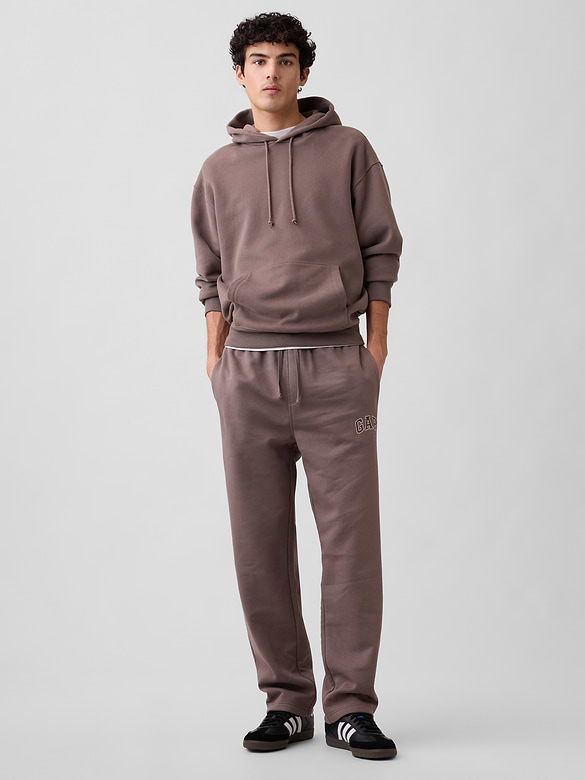 Gap Logo Straight-Leg Sweatpants