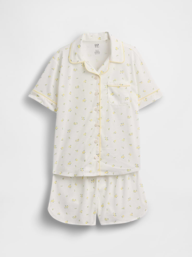 Image number 2 showing, Kids Recycled PJ Short Set