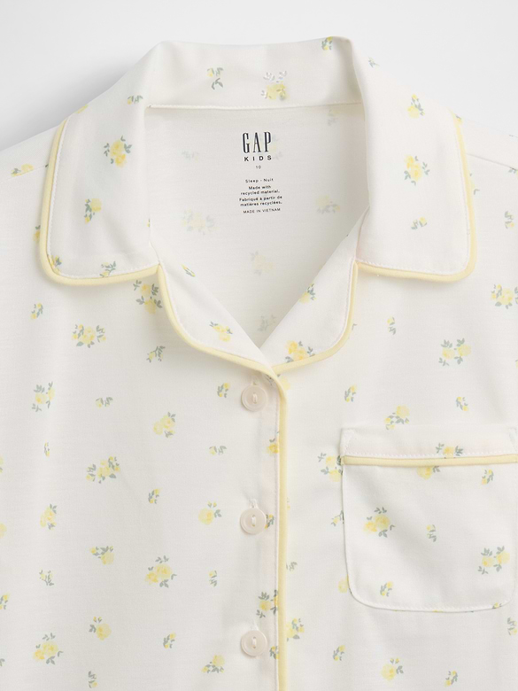 Kids Recycled PJ Short Set