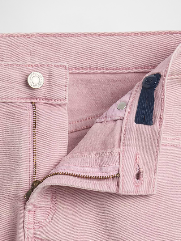 Kids Low Rise Stride Denim Shorts