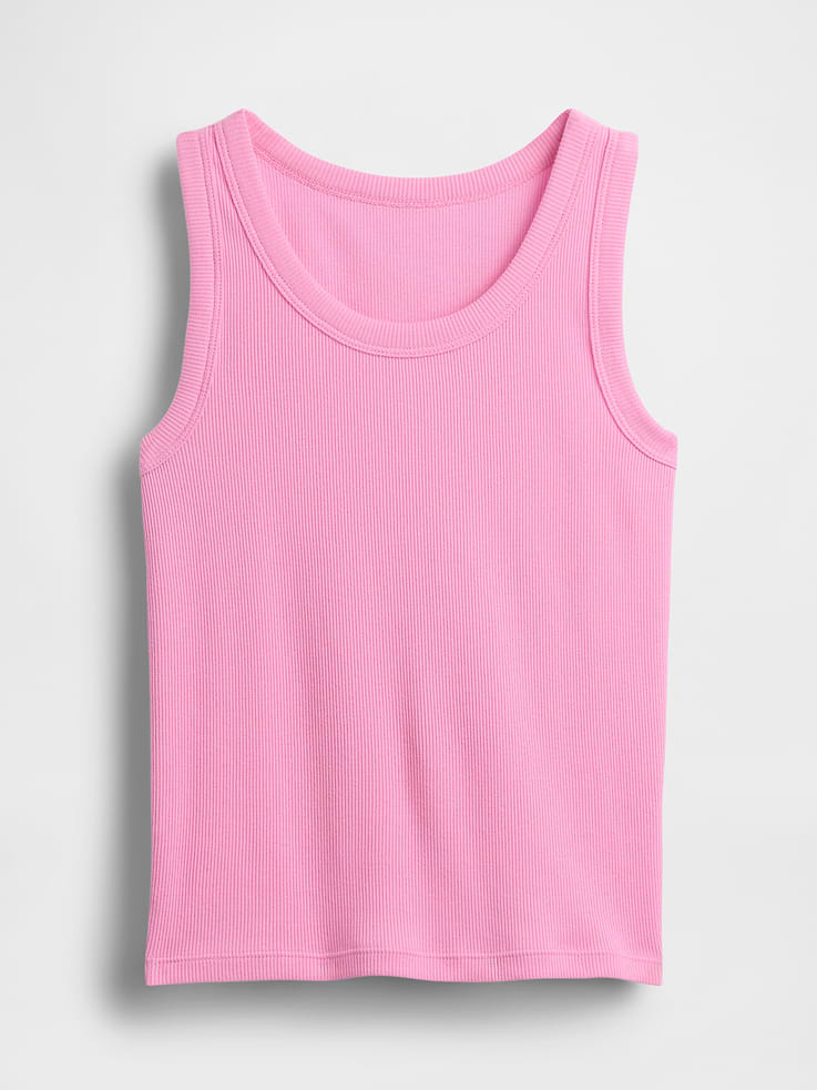 Image number 2 showing, Kid Rib Scoop Tank Top