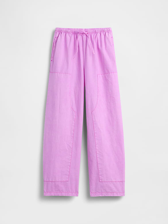 Kids Easy Double-Knee Barrel Pants