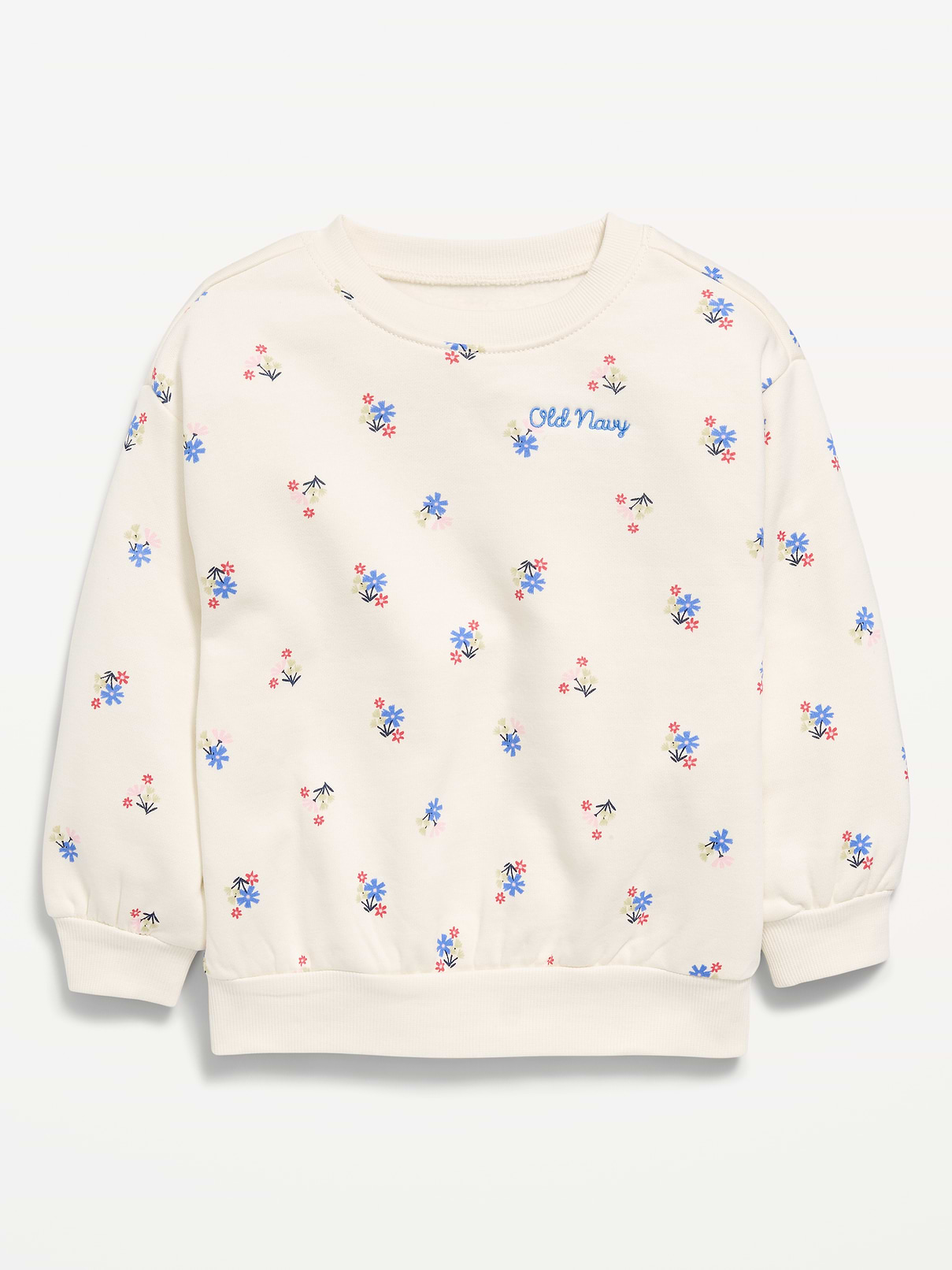 Image number 1 showing, Long-Sleeve Logo Graphic Sweatshirt for Toddler Girls