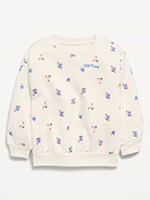 Image number 1 showing, Long-Sleeve Logo Graphic Sweatshirt for Toddler Girls