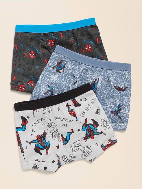 Old Old Navy x Marvel Spider-Man Boxer-Briefs Underwear 3-Pack for Toddler Boys on clearance at Old Navy — 50% off