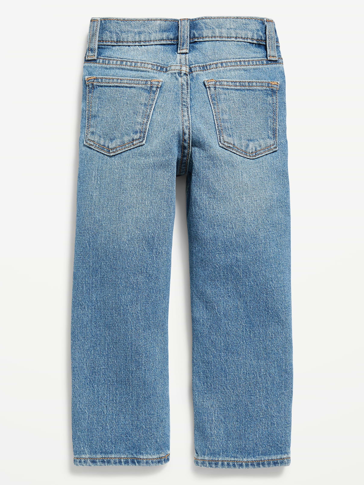 L'image numéro 3 présente Jean droit en denim extensible et déchiré pour tout-petit