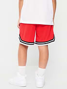L'image numéro 2 présente Short de basketball en maille, longueur genou pour garçon
