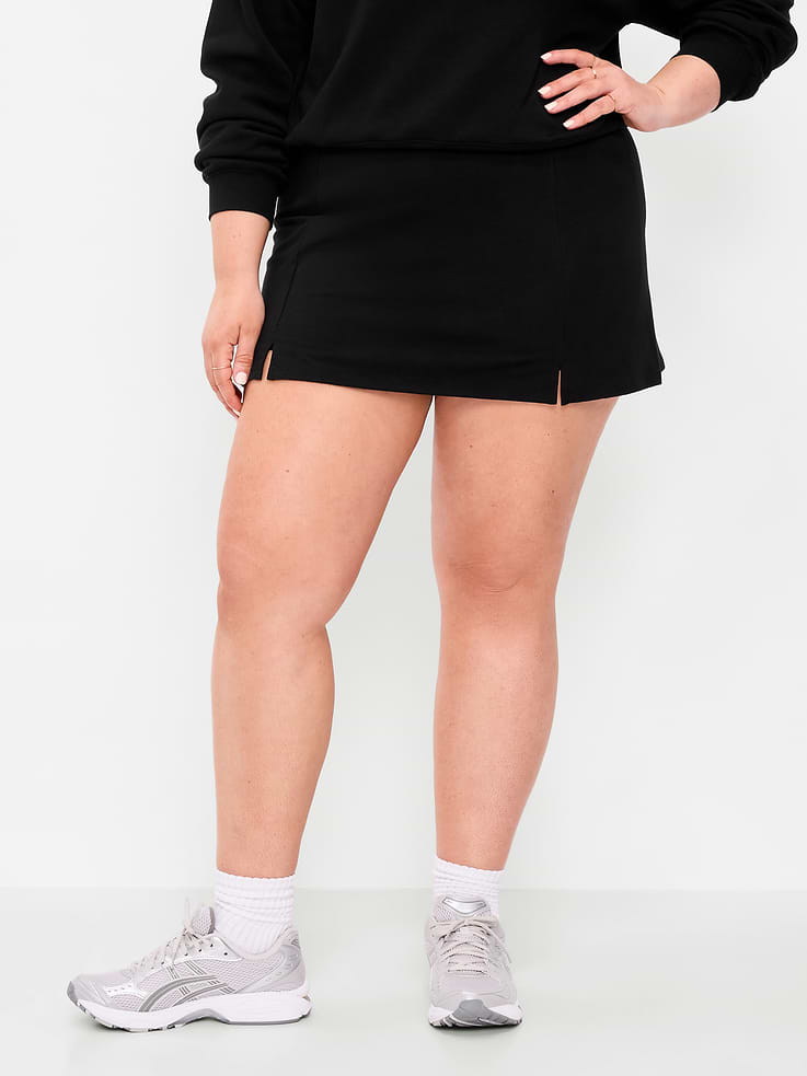 L'image numéro 6 présente Jupe-short PowerChill à taille haute