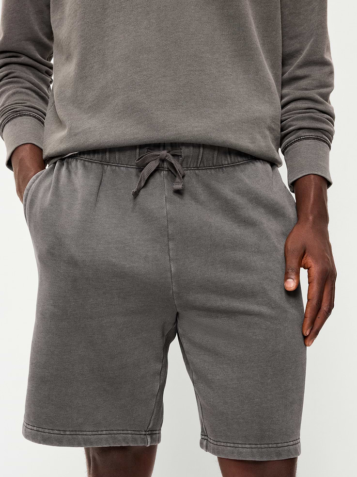 Image number 3 showing, Baggy Garment-Washed Sweat Shorts -- 10-inch inseam