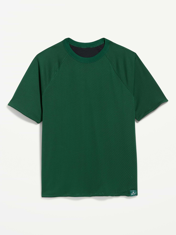 L'image numéro 4 présente T-shirt ample réversible en maille
